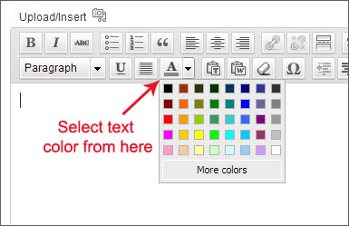 385x249 How To Change Font Size And Color In Wordpress Beginwp