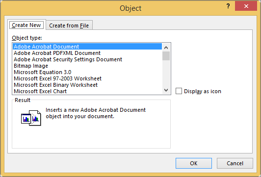 532x361 Insert An Object In Word Or Outlook