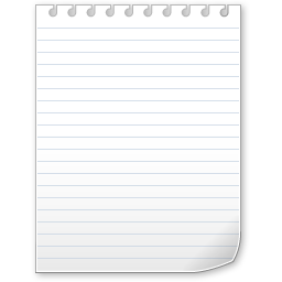 256x256 Text Document Icon Must Have Iconset Visualpharm