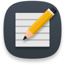 256x256 Accessories Text Editor Icon Captiva Iconset Bokehlicia