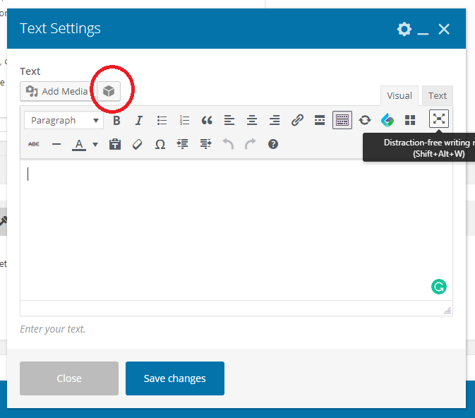 673x592 Adding Shortcodes In Text Editor In Wp Bakery