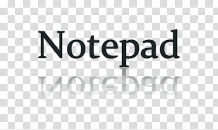 430x256 Black Text Icon Set, Notepad, Notepad Text Transparent Background