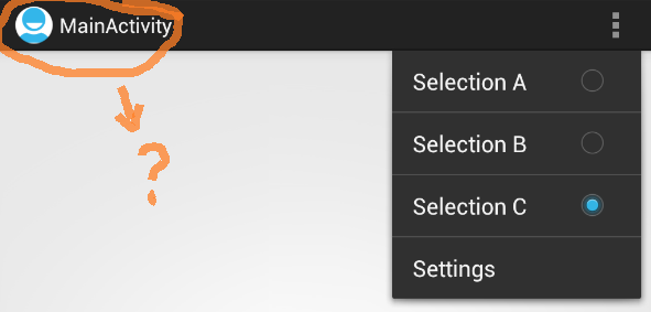 591x283 How Do I Change The Android Actionbar Title And Icon