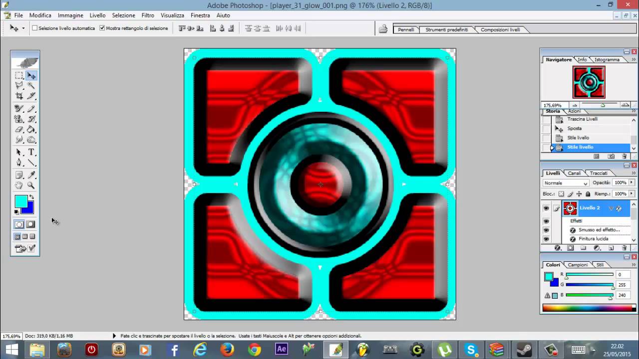 1280x720 Geometry Dash Icon Creator Tutorial, Come Creare Il Chrome Effect