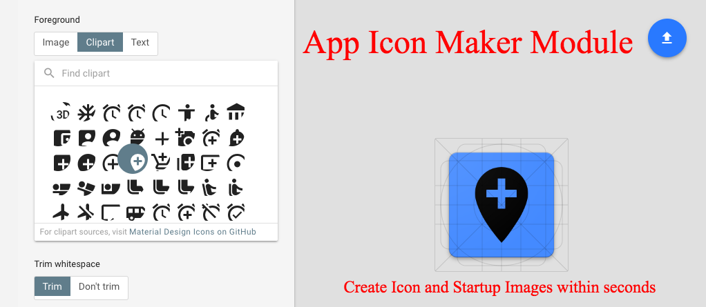 1022x445 App Icon Maker Home