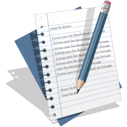 256x256 Edit Text Icon