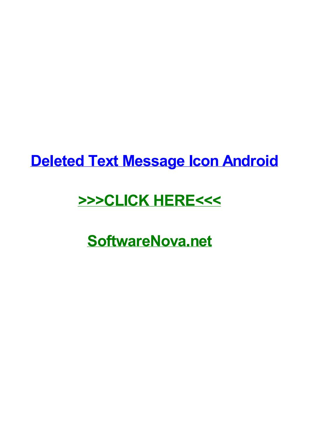 Deleted Text Message Icon Android 1058x1497 Deleted Text Message Icon Android