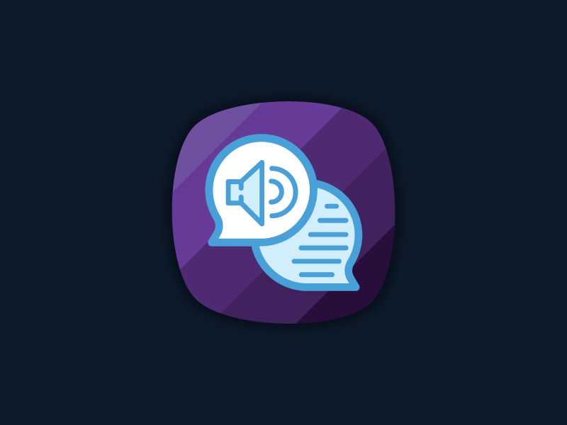 800x600 Text To Speech App Icon