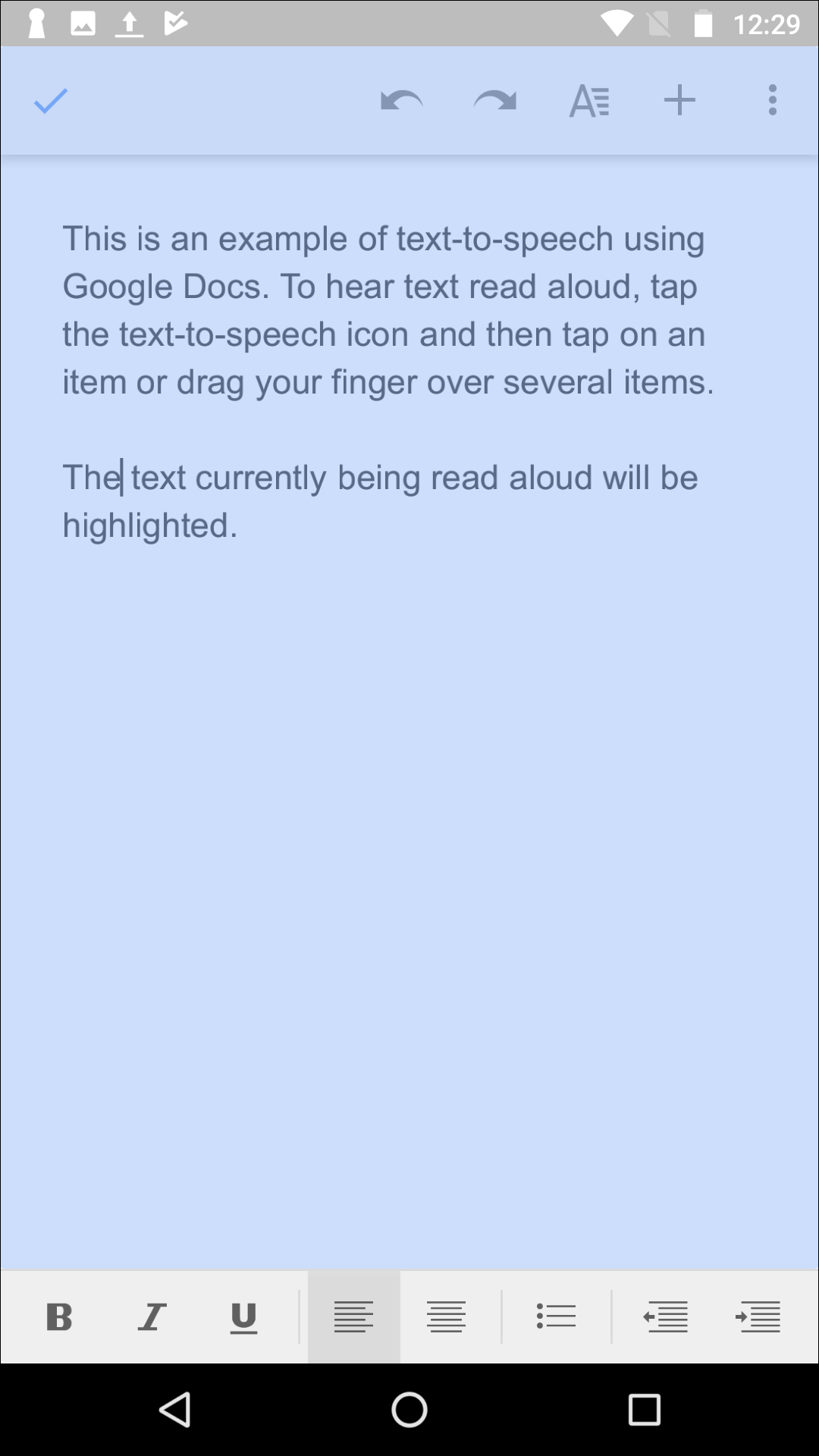 1080x1920 Android Nougat Select To Speak My Computer My Way