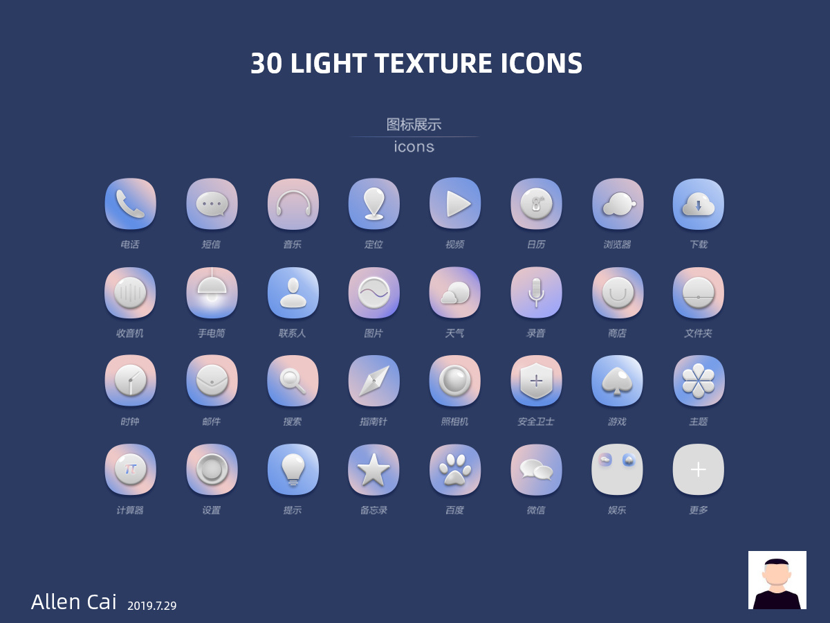 Light Texture Icons 1200x900 Light Texture Icons