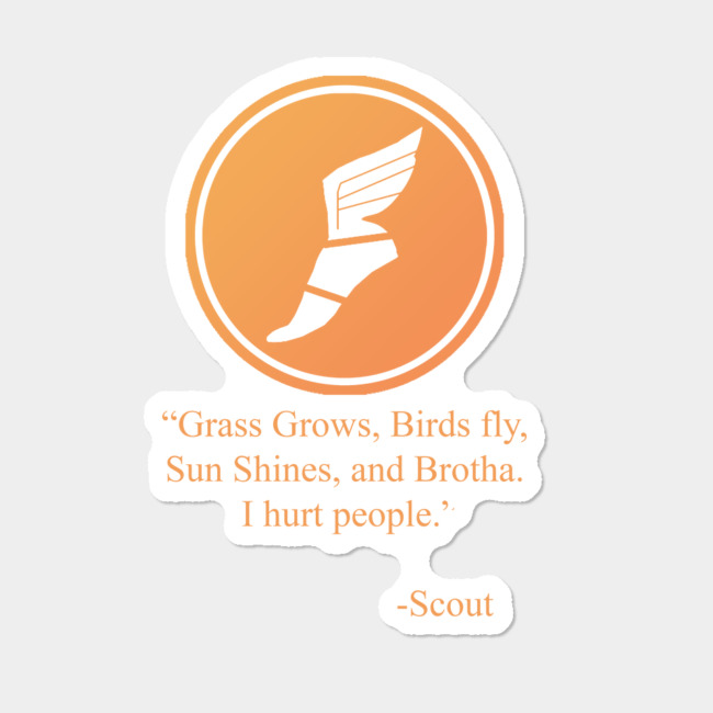 650x650 Scout Emblem Sticker