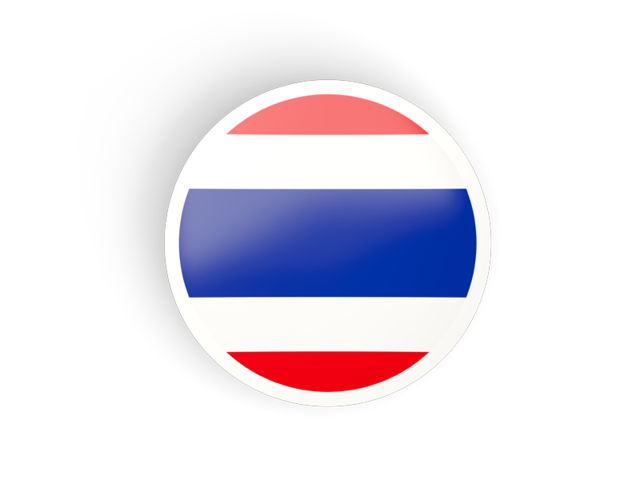 640x480 Round Concave Icon Illustration Of Flag Of Thailand