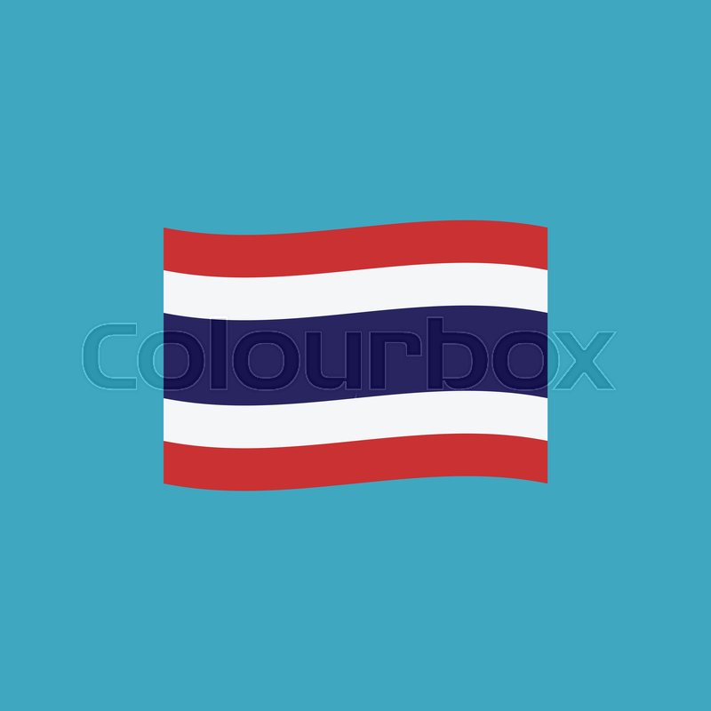 Thailand Flag Icon In Flat Design Stock Vector Colourbox 800x800 Thailand Flag Icon In Flat Design Stock Vector Colourbox