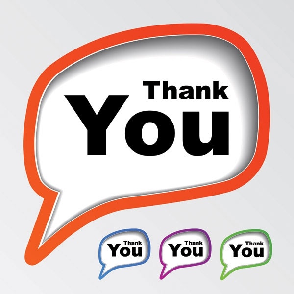 600x600 Thank You Dialog Box Vector Free Vector In Encapsulated Postscript