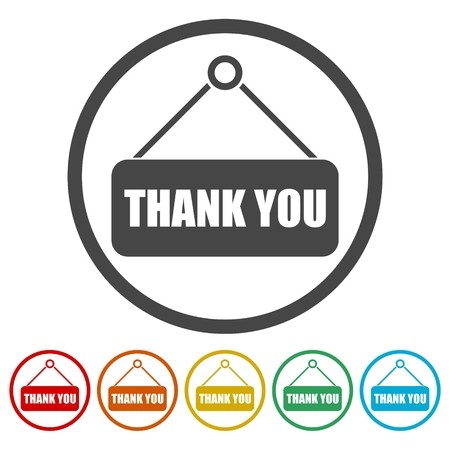450x450 Thank You Icon Illustration Royalty Free Vector Graphics