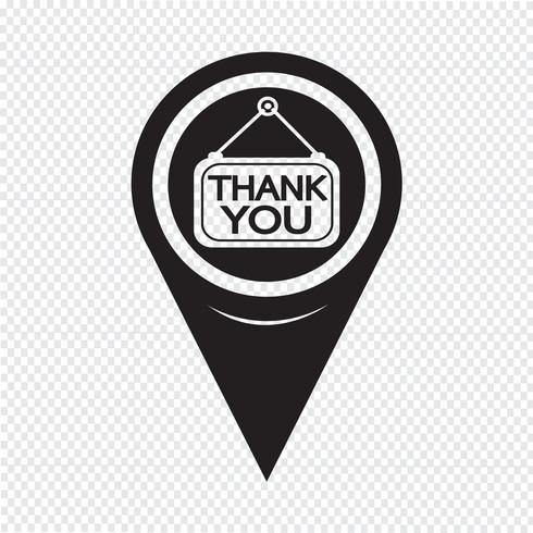 490x490 Map Pointer Thank You Icon