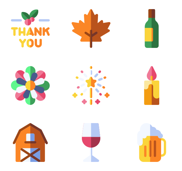 600x564 Thankful Icons