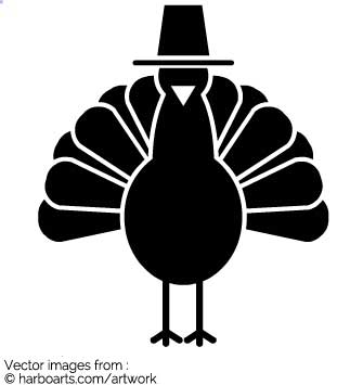 335x355 Turkey Icon For Thanksgiving