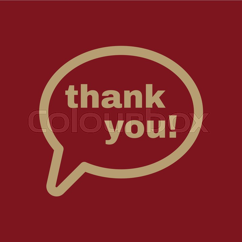 800x800 The Thank You Icon Thanks Symbol Stock Vector Colourbox