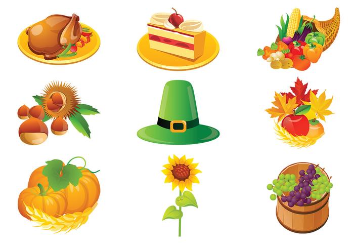700x490 Thanksgiving Icons Brush Pack