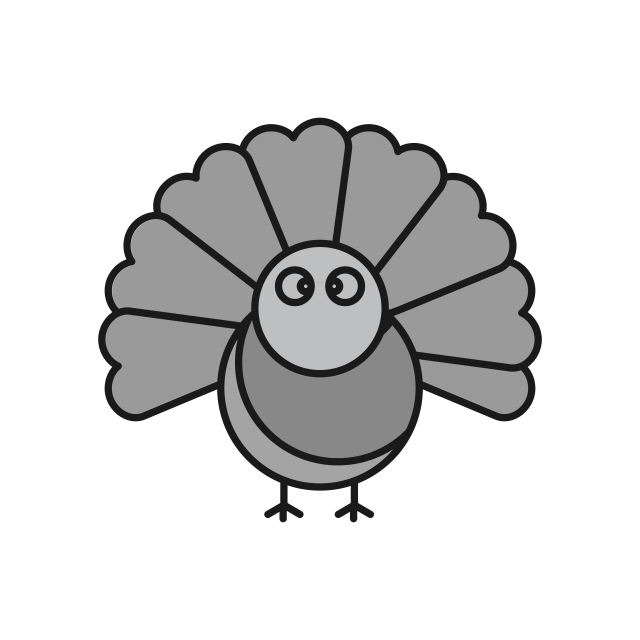 640x640 Turkey Icon For Your Project, Turkey, Bird, Thanksgiving Png