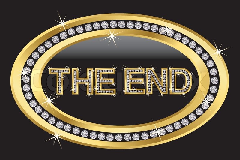 The End Icon, Golden Button With Stock Vector Colourbox 800x533 The End Icon, Golden Button With Stock Vector Colourbox