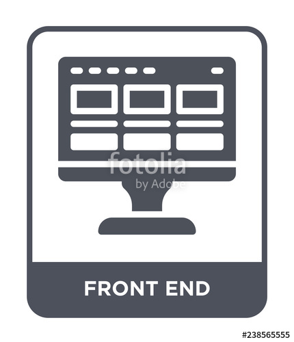 Front End Icon Vector Stock Image And Royalty Free Vector 430x500 Front End Icon Vector Stock Image And Royalty Free Vector