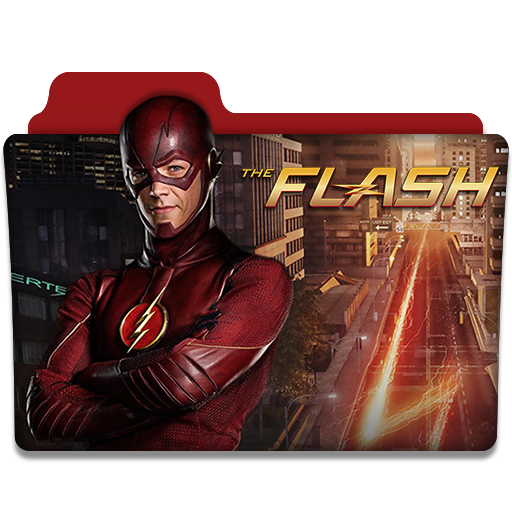 512x512 The Flash Tv Series Folder Icon