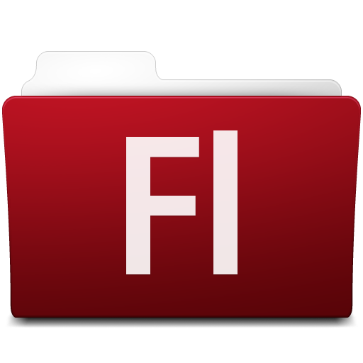 512x512 Adobe Flash Folder Icon