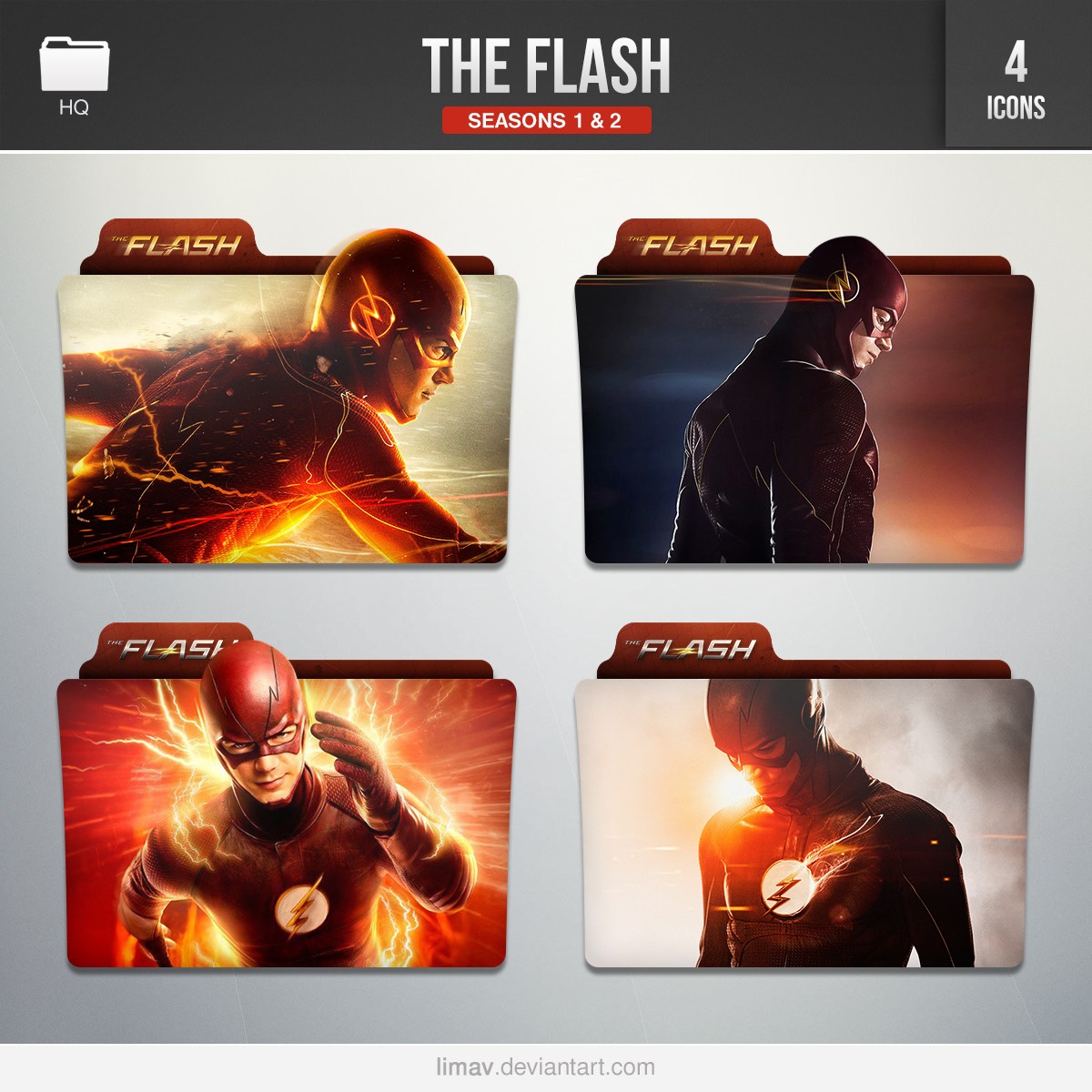 1200x1200 Flash Folder Icon Nemeiis