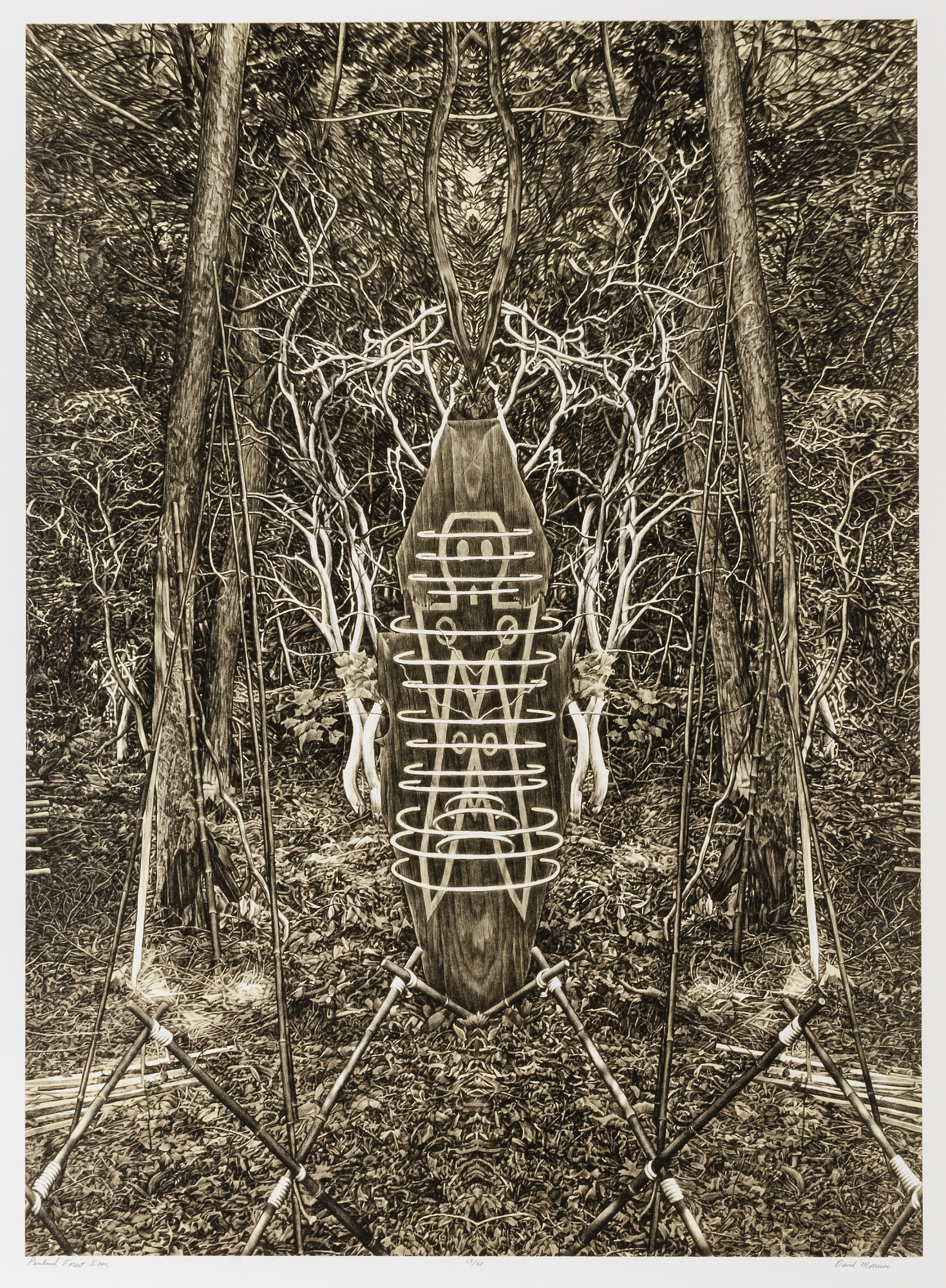 1469x2000 Penland Forest Icon, From The Portfolio Drawn To Stone