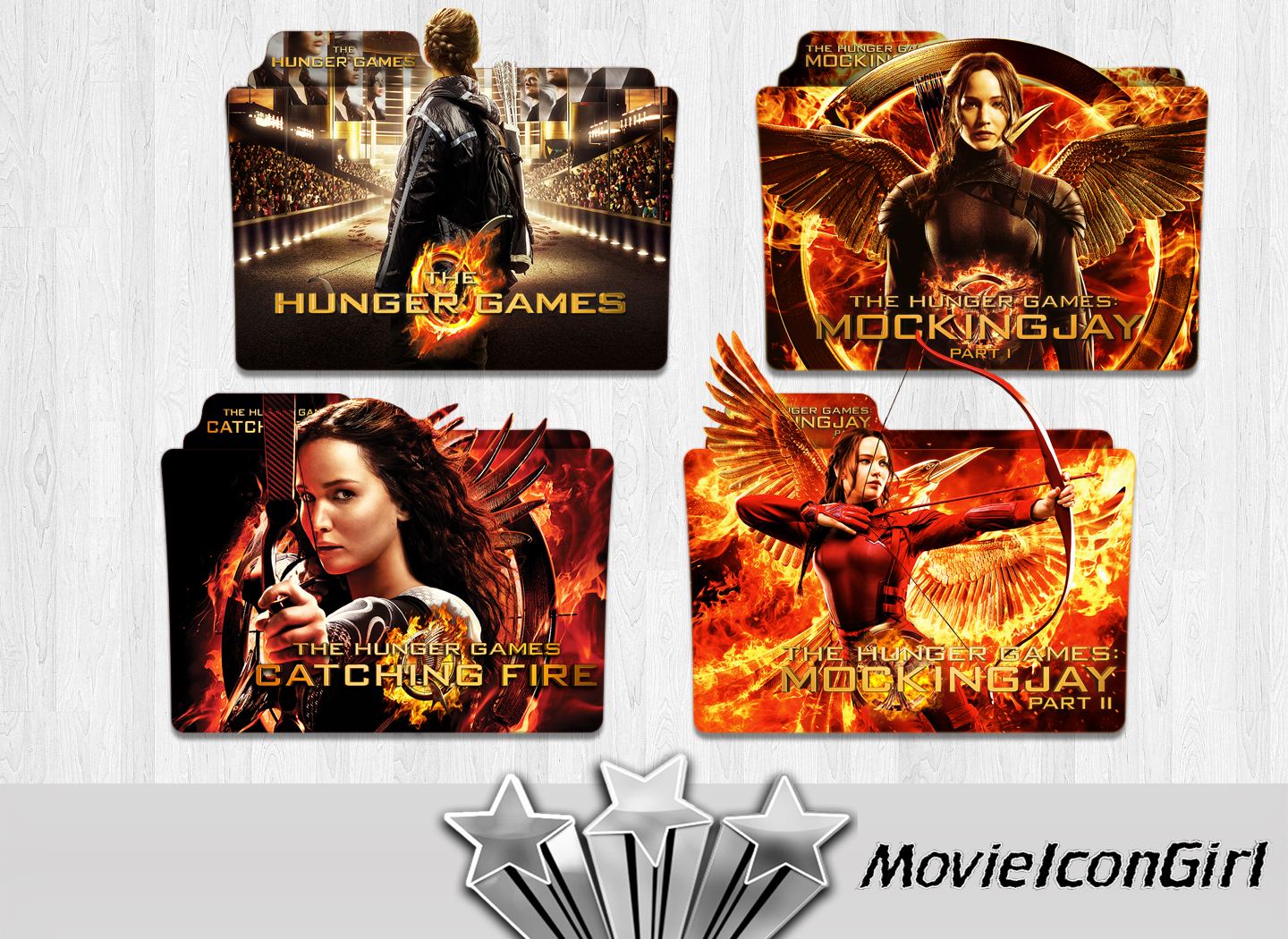 The Hunger Games Collection Folder Icon Pack 1440x1050 The Hunger Games Collection Folder Icon Pack