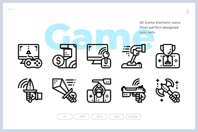 Fantastic Game Icon Sets 690x460 Fantastic Game Icon Sets