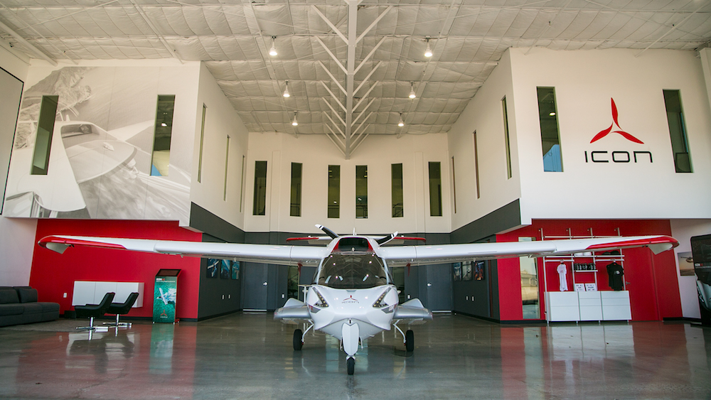 1000x563 Icon Aircraft Opens A Demo Showroom