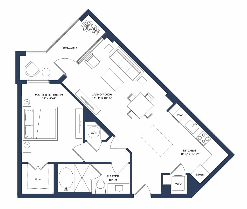 1024x869 Luxury St Petersburg Fl Apartments For Rent Icon Central