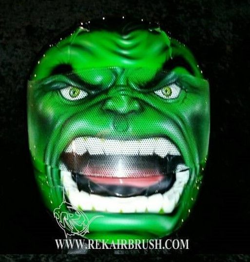 513x537 The Incredible Hulk Motorcycle Helmet