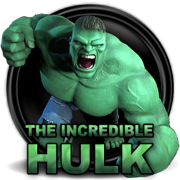 256x256 The Incredible Hulk Icon Mega Games Pack Iconset Exhumed