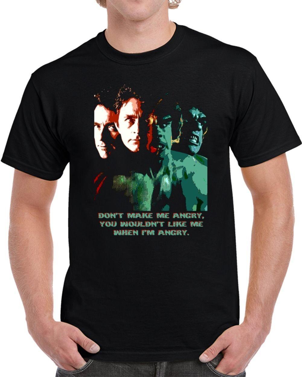 1001x1251 The Incredible Hulk Angry Tv Icon Parody Fan T Shirt Awesome