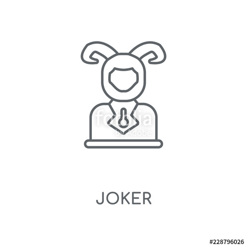 500x500 Joker Icon Stock Image And Royalty Free Vector On Fotolia