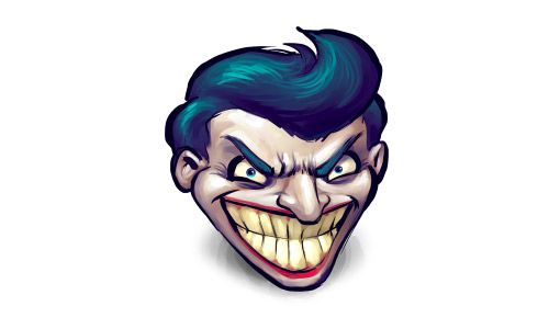 500x300 Free Joker Icon Marvelous Free Comic Hero Icons For Your Desktop