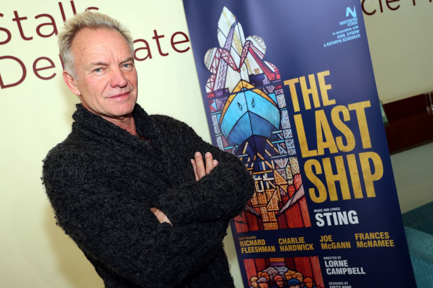 1500x1000 Musical Icon Sting Comes To Northampton To Launch The Last Ship Tour