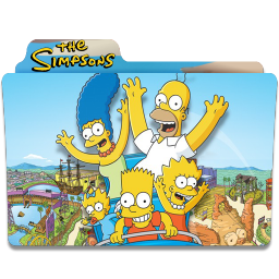 256x256 The Simpsons Folder Icon Download The Simpsons Folders Icons
