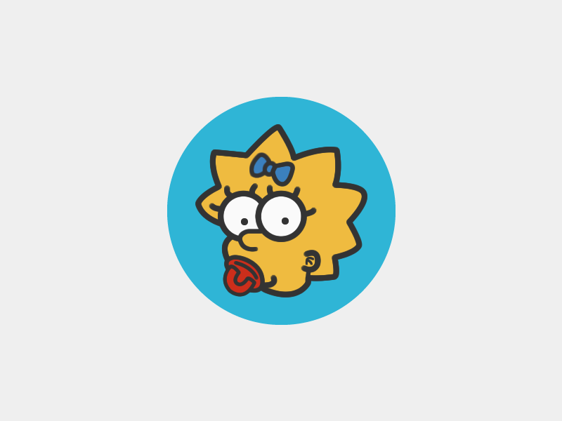 800x600 Maggie Simpson The Simpsons Series