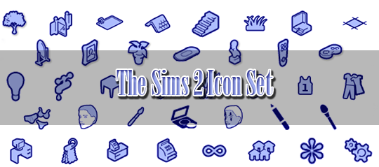 540x239 Heavy Feminine Artillery The Sims Icon Set