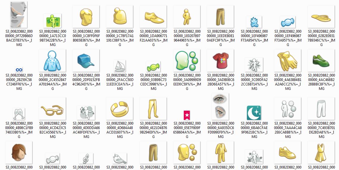 1140x573 The Sims Create A Sim Demo Icon Pack Icons