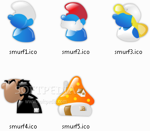 299x260 Download The Smurfs Icons