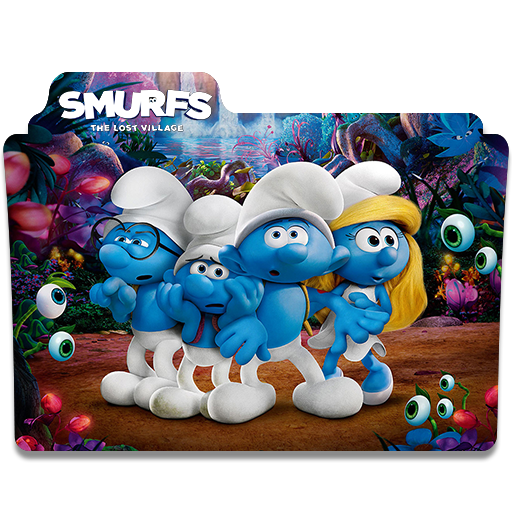 512x512 Smurfs The Lost Village Folder Icon