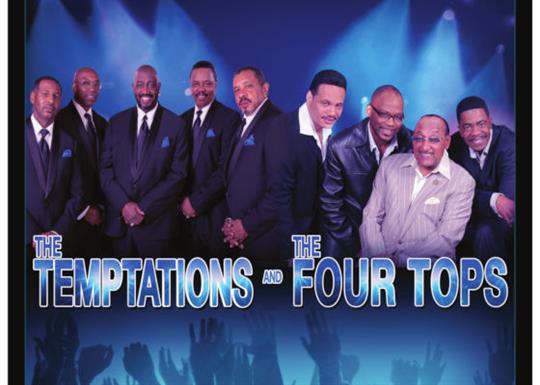 540x385 The Temptations The Four Tops Little Rock