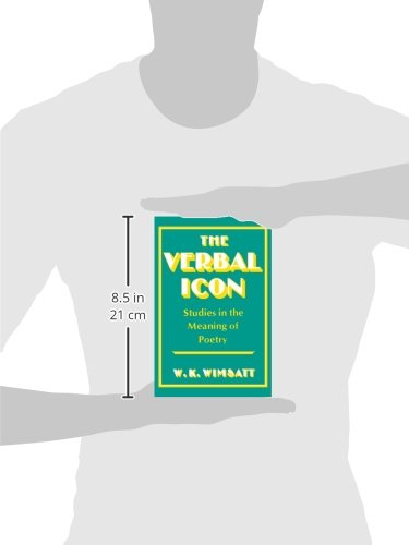 375x500 The Verbal Icon Studies In The Meaning Of Poetry