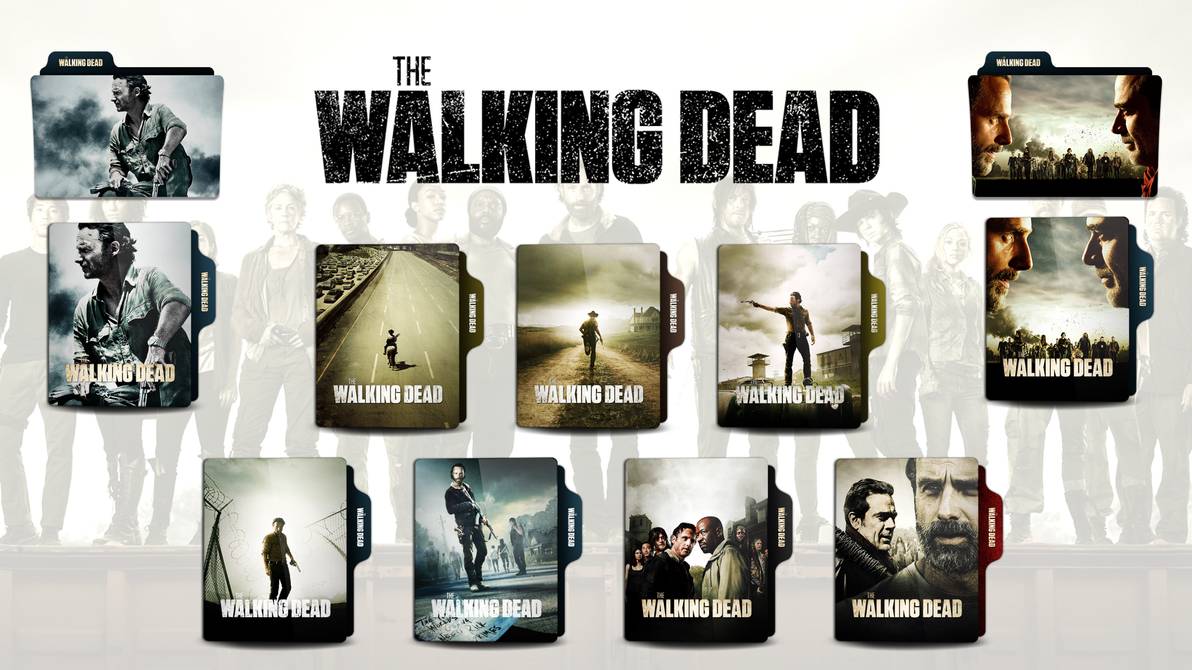 1192x670 The Walking Dead Folder Icon